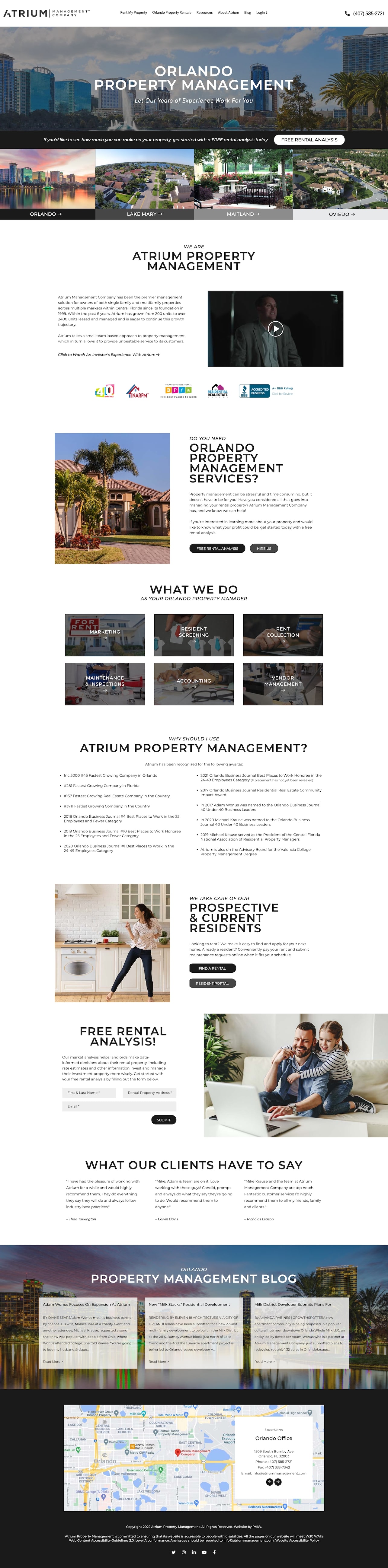 Atrium Management Company - Orlando